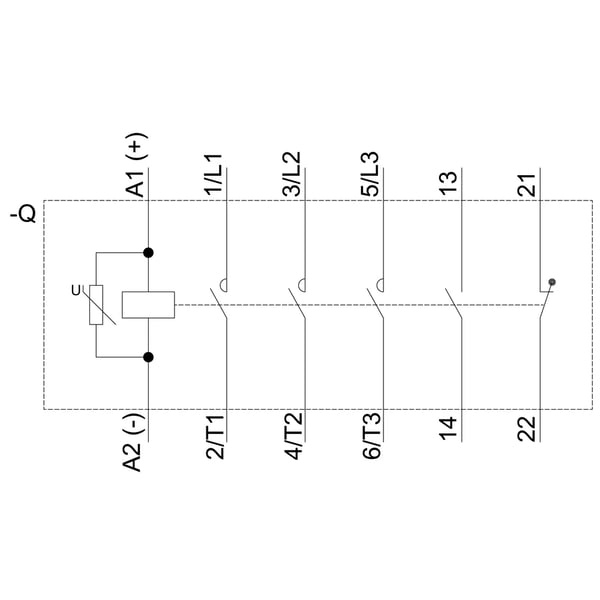 Siemens 3RT2027-2KA40, 102 mm, 54 mm, 108,5 mm, 115,5 mm, 643 g, 1 kpl