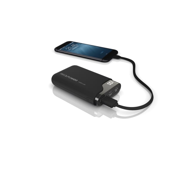 Ultron PB-7500C, 7500 mAh, Musta