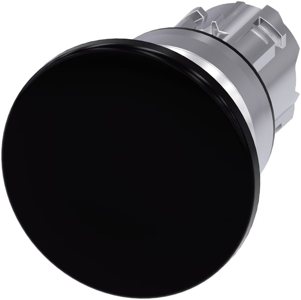 Siemens 3SU1050-1BD10-0AA0, Metall, Plast, IP67, IP69K, Svart, Silver, 4 cm, 51,9 mm, 30 mm