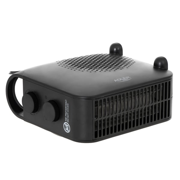 Adler AD 7725B puhallinlämmitin 2000 W, 2 tehoasetusta, musta