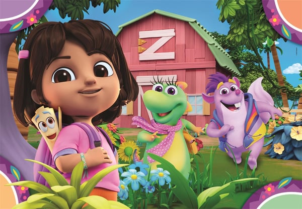 Clementoni Puslespil Dora The Explorer 2025, 2x20 brikker