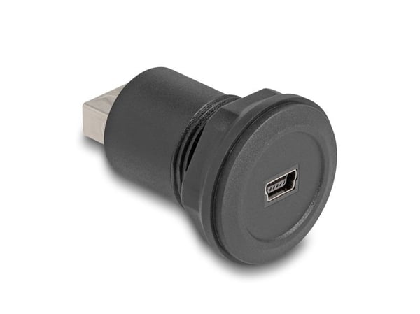 Delock - USB-adapter - USB (hona) till mini-USB typ B (hona) - svart