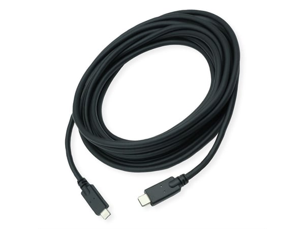 ROLINE 11.02.9065, 3 m, USB C, USB C, USB 3.2 Gen 2 (3.1 Gen 2), 10 Gbit/s, Svart