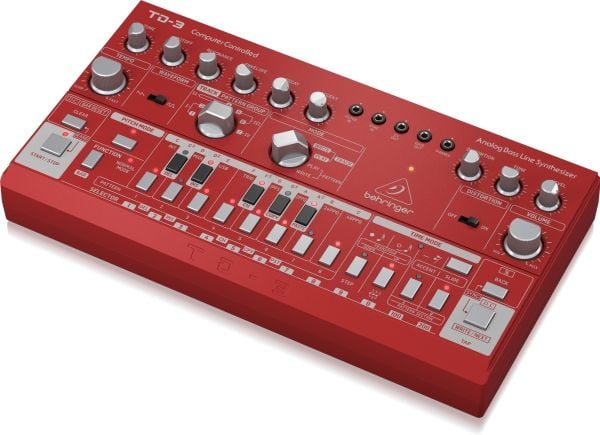 Behringer TD-3-RD, Analog synthesizer, Röd, ?DC, 9 V, 305 mm, 165 mm