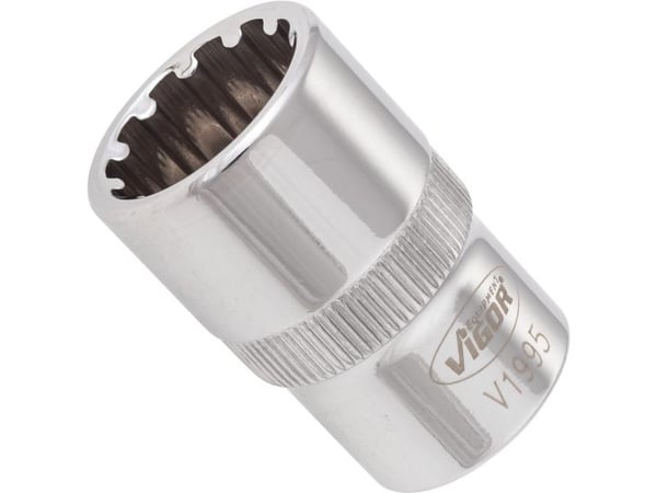 Vigor V1995, Pistorasia, 1/2", Metrinen, 1 pää(t), 17 mm, 3,81 cm