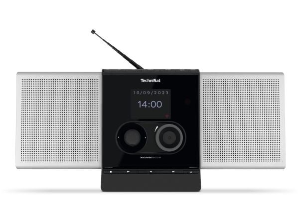 TechniSat MULTYRADIO 600 CD IR internetradio DAB+ 40 W, svart/silver