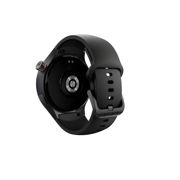 Motorola Moto Watch -älykello, 1,4 tuuman XT2547-2 OLED -näyttö, 47 mm, Volcanic Ash