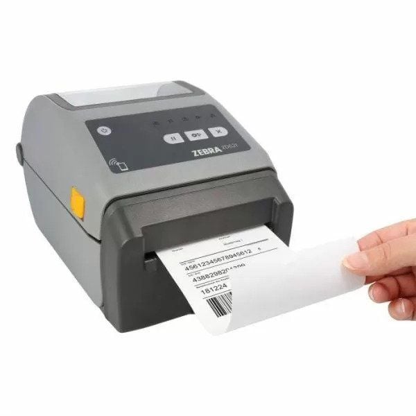 Zebra ZD621, Suoralämpö, 300 x 300 DPI, 152 mm/s, Langallinen & langaton, Harmaa