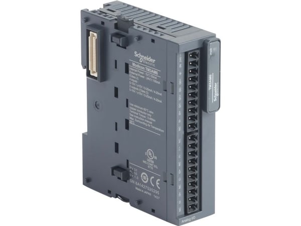 Schneider Electric TM3AM6, 4 ingångar, 2 utgångar, Svart, IP20, CE UKCA RCM EAC CULus CULus HazLoc, -10 - 55 ° C