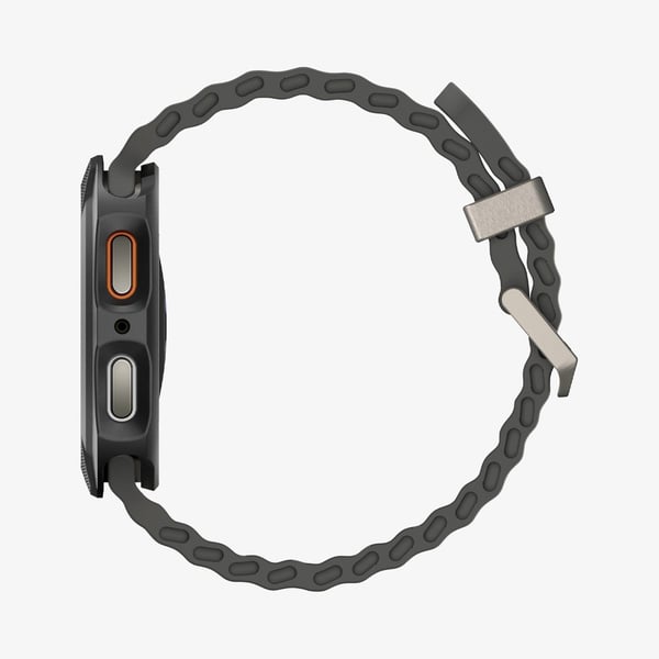 Spigen Liquid Air, Kotelo, Älykello, musta, Samsung, Watch 8 (40mm), Termoplastinen polyuretaani (TPU)