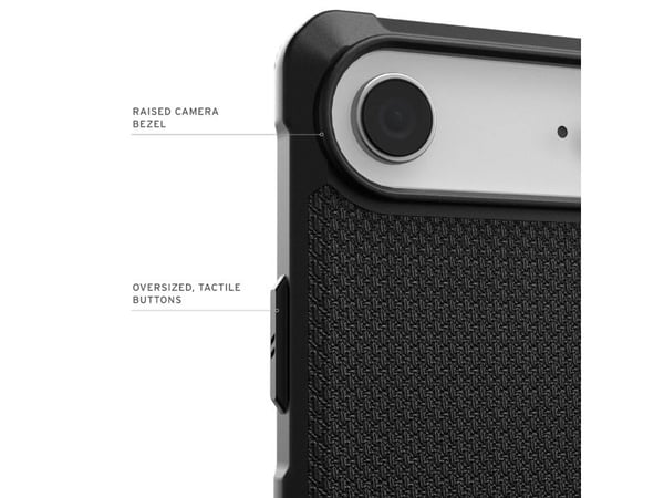 Urban Armor Gear 114520113940, Suojus, Apple, iPhone Air, 16,5 cm (6.5"), musta