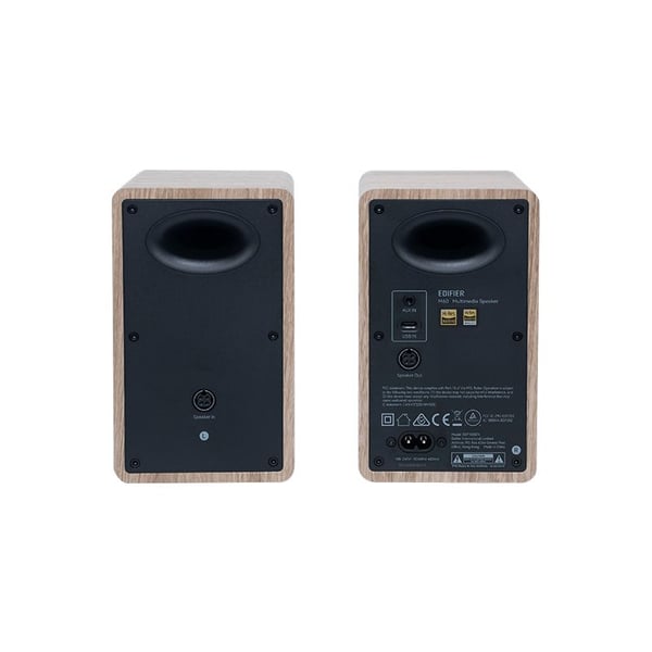 Edifier M60, Ledning & Trådløs, 66 W, 58 - 40000 Hz, Sort, Tre