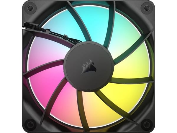 CORSAIR RS120 ARGB PWM chassifläkt 120 mm, svart, 3-pack