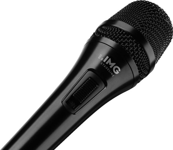 IMG Stage Line DM-730S, Lava-/esitysmikrofoni, 50 - 18000 Hz, 300 O, 2,3 mV/Pa, Tasapainotettu, Superkardioidi