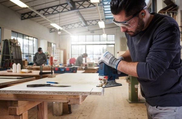 Bosch clean for Wood T 101 AO - pistosahanterä - vanerille, havupuulle, laminaattilevyille, hankaamattomille puumateriaaleille - 3 kpl - T-varsi - ...