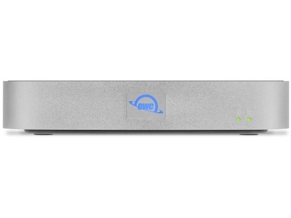 OWC miniStack STX, HDD- / SSD kabinett, 2.5/3.5", M.2, Serial ATA III, USB-anslutning, Svart, Silver