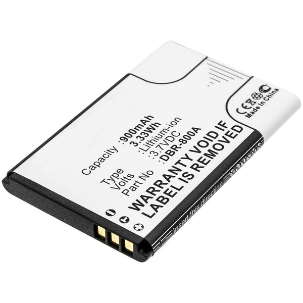 CoreParts Mobilbatteri Doro 3,33Wh Li-ion 3,7V 900mAh Svart for Doro mobiltelefoner Smarttelefoner Primo 805, 6520, 6530, 1350, 1360, 1361, Primo 4...