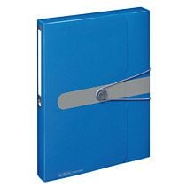 Herlitz 11206125, Polypropylen (PP), Blå, A4, 4 cm, 1 stk