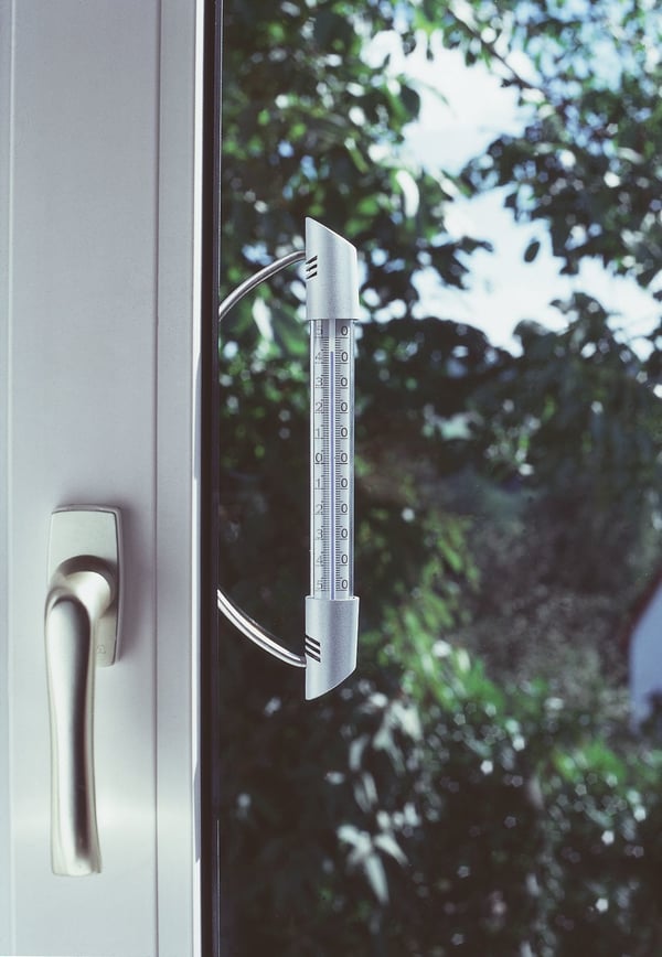 TFA Dostmann 14.6015 Orbis fönstertermometer, silver