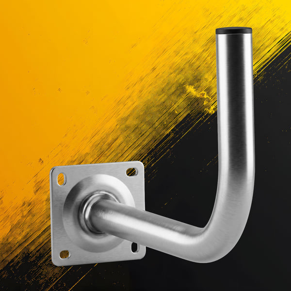 Extralink WALL MOUNT L500, Rustfritt stål, Vinkelbrakett, 14 kg, Stål, Generelle formål, Galvanisert belegg, Sinkbelegg