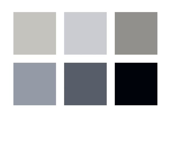 STAEDTLER 372 - Brush pen set - permanent - warm gray medium, warm gray light, cool gray medium, cool gray light, cool gray dark, intense black - f...