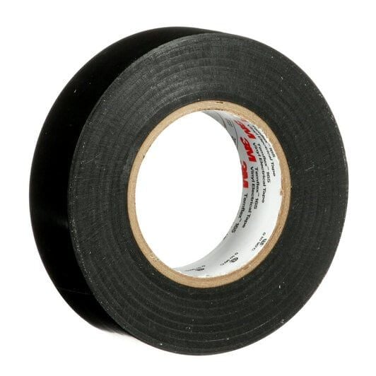 TemflexTM el vinyltape 165 sort 19 mm x 20 m - (3 ruller)