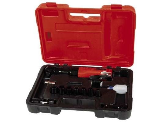 Einhell TC-PR 68, Elektrisk skrutrekker, Rett håndgrep, Sort, Rød, 160 RPM, 68 Nm, Trykkluft