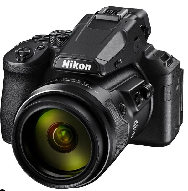 Nikon Coolpix P950, 16 MP, 4608 x 3456 piksler, CMOS, 83x, 4K Ultra HD, Sort