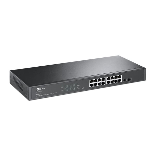 TP-Link JetStream TL-SG2218 verkkokytkin, 16 Gigabit-porttia, 2 SFP-paikkaa