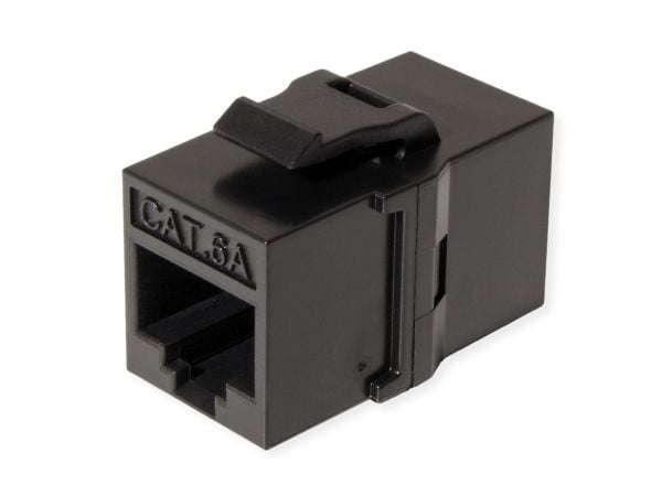 ROLINE 21173106, RJ-45, Sort, Hunkjønn/Hunkjønn, Cat6e, U/UTP (UTP), 6,3 g