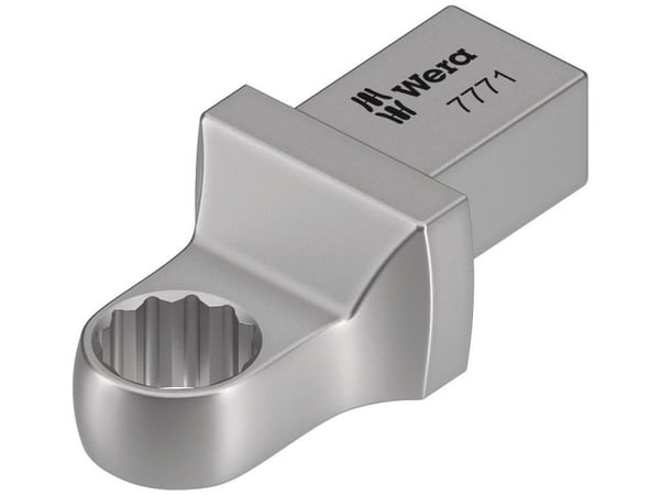 Wera 7771, Torque wrench end fitting, Hopea, 1 kpl, Kromi-vanadiiniteräs (Cr-V)