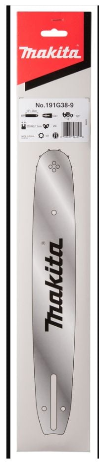 Makita 95VPX, Kiinteä moottorisahan laippa, 33 cm, 330,2 / 40 mm (13 / 40"), Hopea, 1 kpl, 1,3 mm