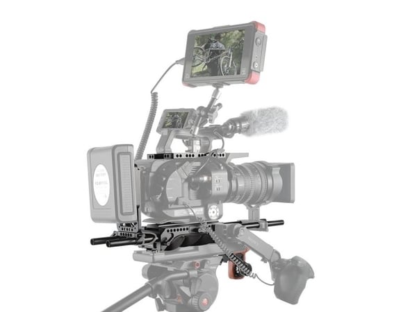 SmallRig 2045C, Asennuslevy, musta, Alumiini, Vaahto, Puu, 2,24 kg, 70 mm, 145 mm