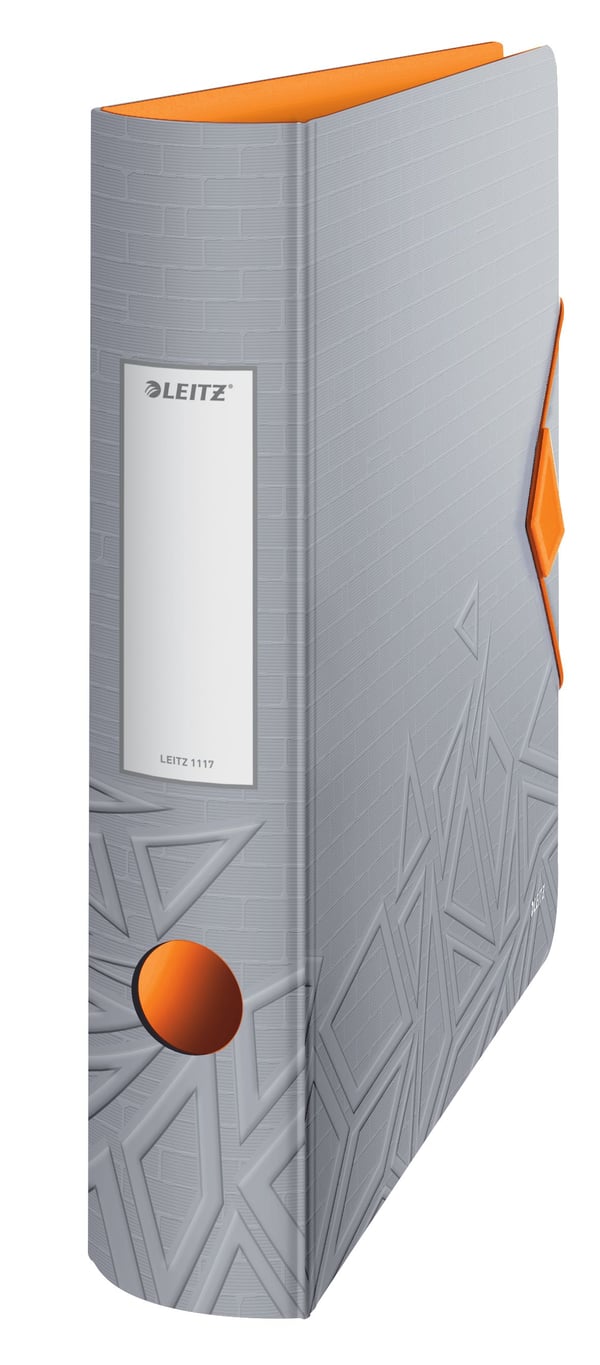 Leitz 11170088, A4, Oppbevaring, Skumplast, Oransje, 350 ark, 80 g/m²