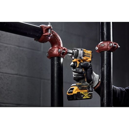 DeWALT DCF921NT-XJ, Iskuväännin, Musta, Keltainen, Alumiini, 1/2", 600 Nm, 400 Nm - SOLO