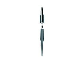 Herlitz 11357241, Svart, Hvit, Metall, Plastikk, Rustfritt stål, 1 stykker