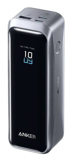 Anker Prime A110BH11 -varavirtalähde 20 000 mAh 220 W, 2 x USB-C, USB-A, musta