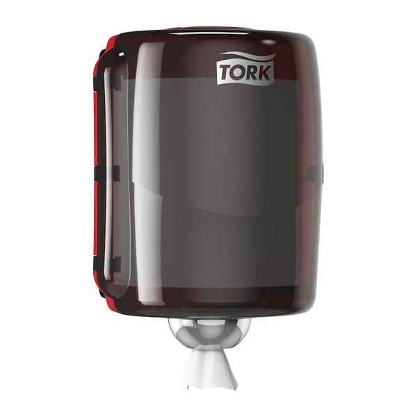 Pyyherulla Tork W2 seinäripustin jopa 30 cm punainen/musta,1 kpl/pakkaus