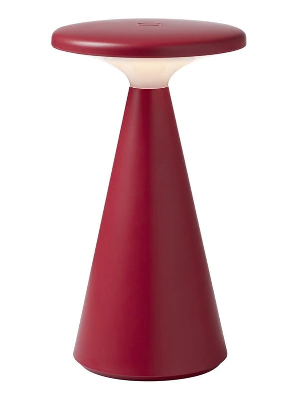 BORDLAMPE NYHAVN VINRØD