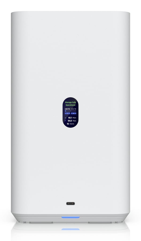 Ubiquiti UNAS 2, NAS, Skrivbord, Cortex-A, Cortex-A57, 4 GB, Vit