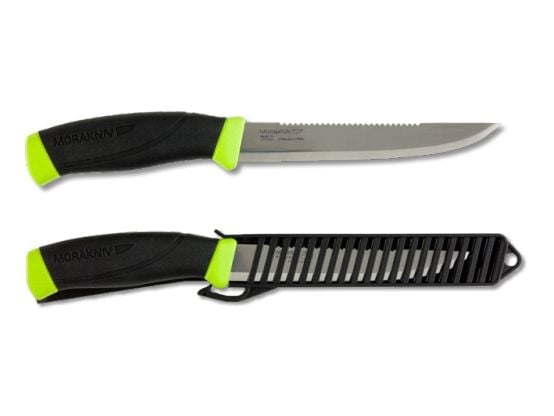 Morakniv Companion Fishing Scaler 150, Drop punkt, Rustfritt stål, Svart, 26,5 cm, 15 cm