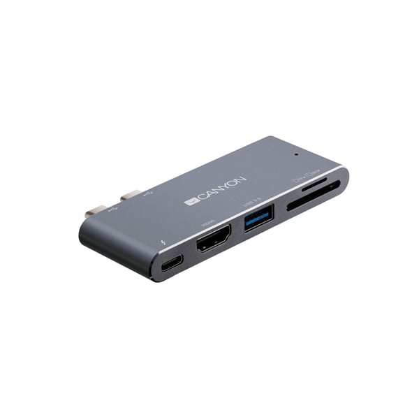 Canyon CNS-TDS05DG - Dokkingstasjon - USB-C - 5-spors - HDMI