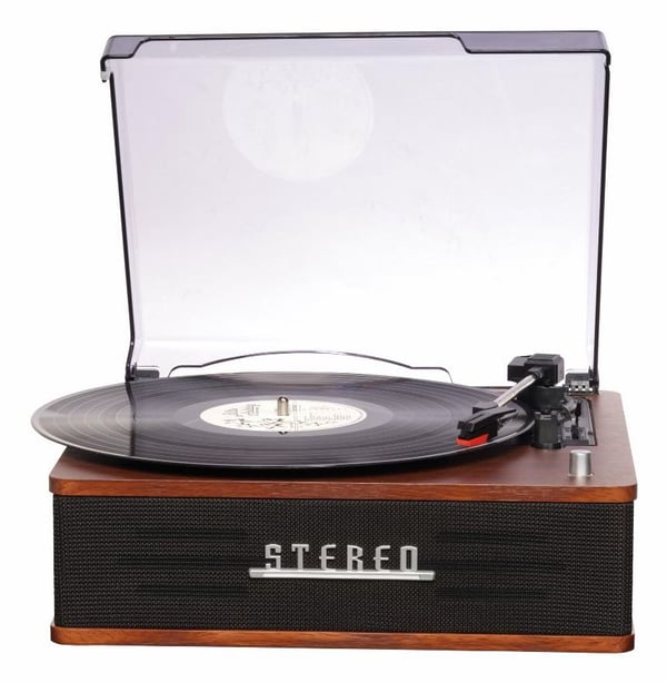 Denver VPB-262, Sort, Tre, 33 1/3,45,78 RPM, Rotasjon, 40 W, 230 V, 330 mm