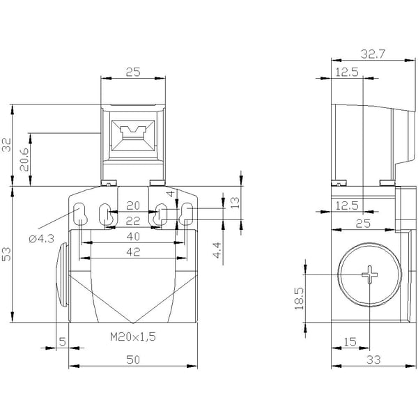 Siemens 3SE52420RV401AA1 3SE5242-0RV40-1AA1 Turvarajakytkin 6 A IP66, IP67 1 kpl 1 kpl