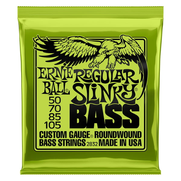 Ernie Ball 2832 Hybrid Slinky Bass Nickel - teräsjouset 4-sauvaiselle sähköbassolle