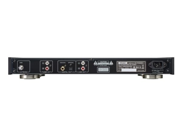 TEAC CD-P750DAB-B CD-spiller/opptaker DAB+ FM-radio Bluetooth, svart