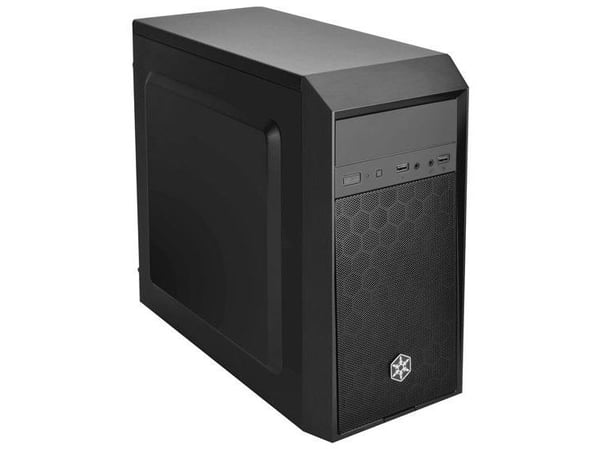 Silverstone PS16, Tower, PC, Musta, mikro ATX, Mini-ITX, Muovi, Terästä, 16,5 cm