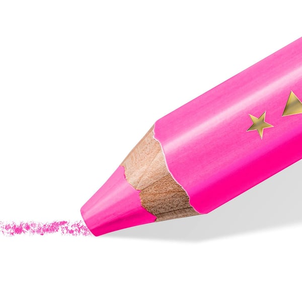 STAEDTLER 3 in1 Noris junior värikynät moniväriset 4 kpl (140 C4P1)