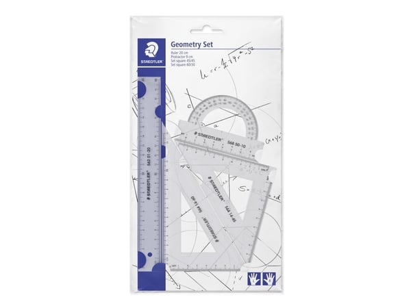 STAEDTLER Mars 569 Geometry Set - Trekantsett