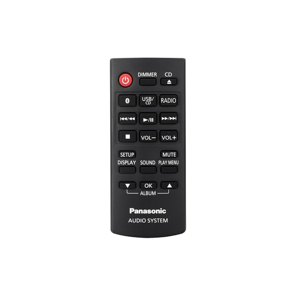Panasonic SC-PM272, Hjemmelydanlegg (mikro), Sølv, 1 disker, 20 W, 1-veis, 10 cm